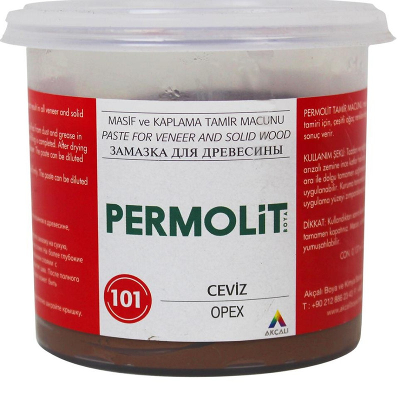بتونه قهوه ای گردویی چوب و MDF پرمولیت مدل PG11 حجم 200 میلی لیتر بتونه قهوه ای گردویی چوب و MDF پرمولیت مدل PG11 حجم 200 میلی لیتر