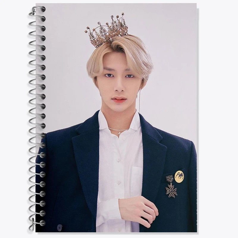 دفتر لغت 50 برگ خندالو مدل هیونگ وون گروه مانستا اکس MONSTA X کد 21175