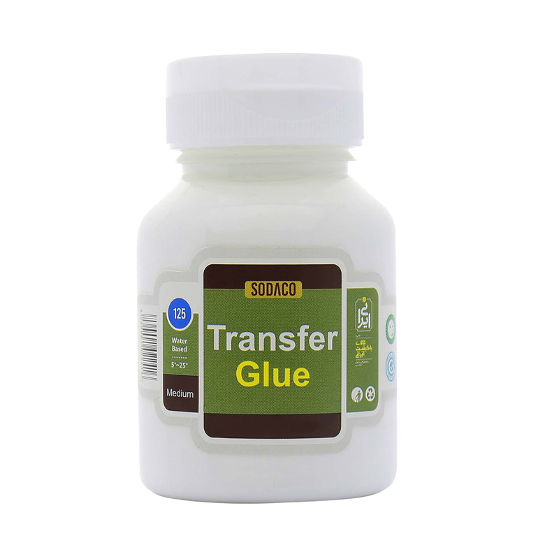 چسب ترانسفر سوداکو مدل T حجم ۱۲۵ میلی لیتر چسب ترانسفر سوداکو مدل T حجم ۱۲۵ میلی لیتر
