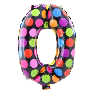 بادکنک فویلی مدل اعداد کد N-0