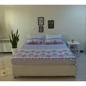 سرویس ملحفه بومرنگ مدل Flor-90 یکنفره 2 تکه