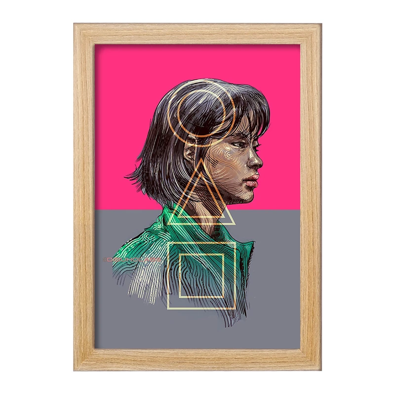 تابلو خندالو مدل کانگ سه بیوک  Squid Game  کد 10809