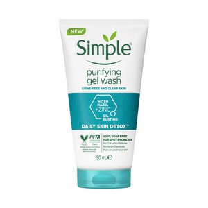 ژل شست‌وشوی صورت سیمپل مدل purifying حجم 150 میلی‌لیتر