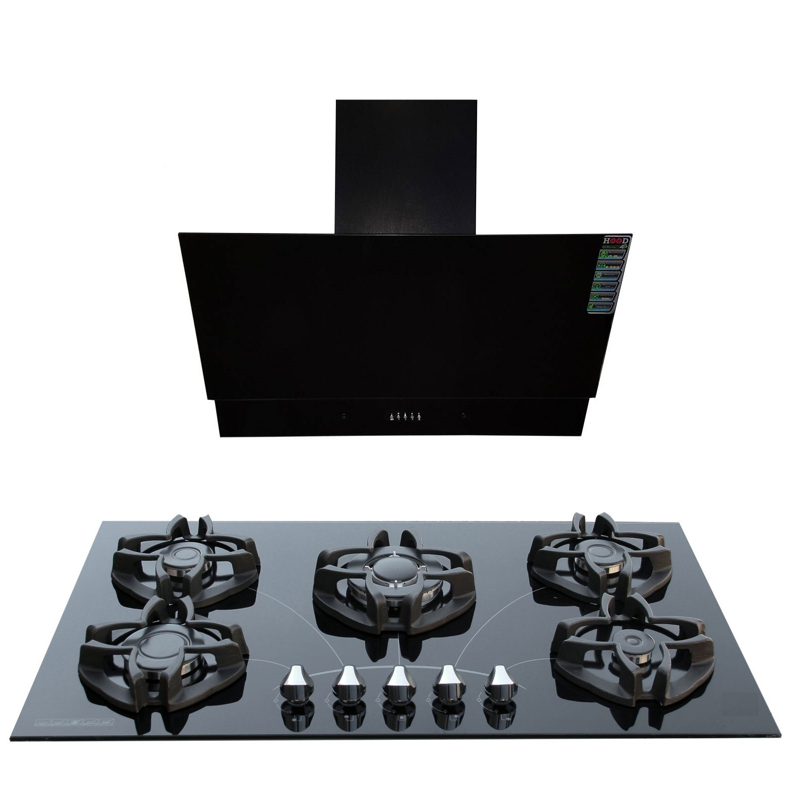 ست هود و اجاق گاز صفحه ای مدل Z15