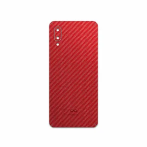 MAHOOT Red-Fiber Cover Sticker for Samsung Galaxy A02