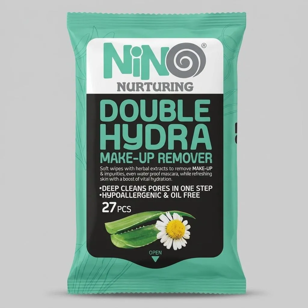 دستمال مرطوب نینو مدل Double Hydra بسته 27 عددی