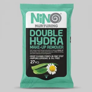 دستمال مرطوب نینو مدل Double Hydra بسته 27 عددی