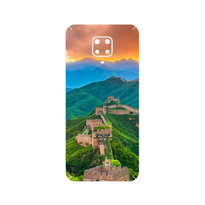 برچسب پوششی ماهوت مدل China Grand Wall مناسب برای گوشی موبایل شیائومی Redmi Note 9 Pro