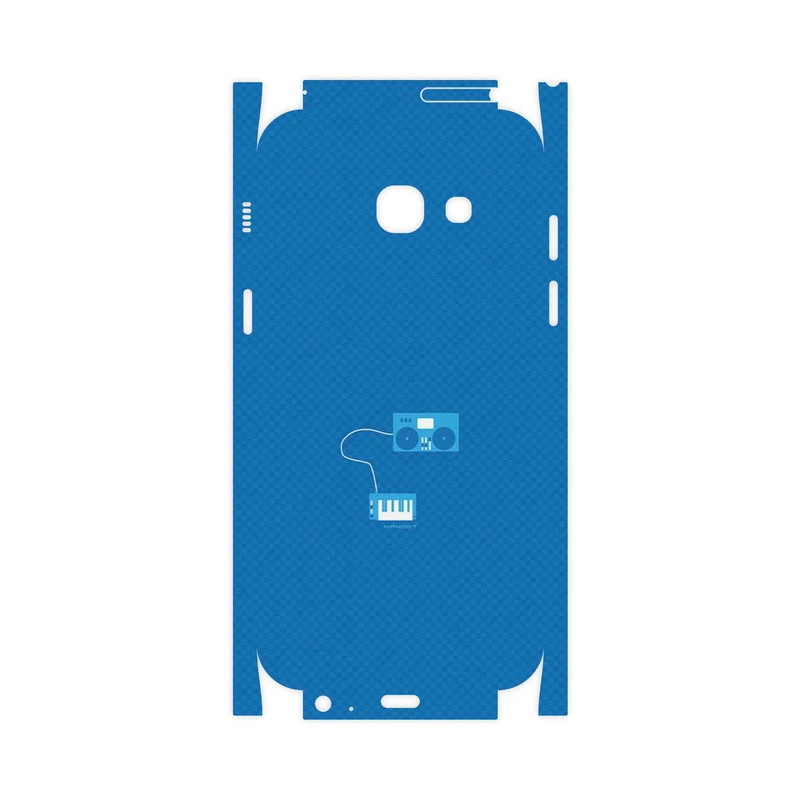 برچسب پوششی ماهوت مدل Minimal DJ Icon-FullSkin مناسب برای گوشی موبایل سامسونگ Galaxy A3 2017