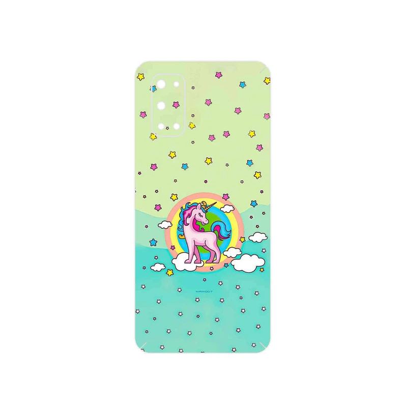 برچسب پوششی ماهوت مدل Rainbow unicorn adventure مناسب برای گوشی موبایل ریلمی 7 5G