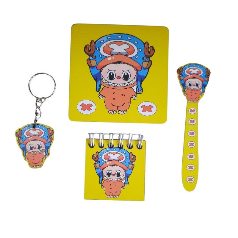 بسته لوازم تحریر مدل لبوبو کد mn010 بسته 4 عددی