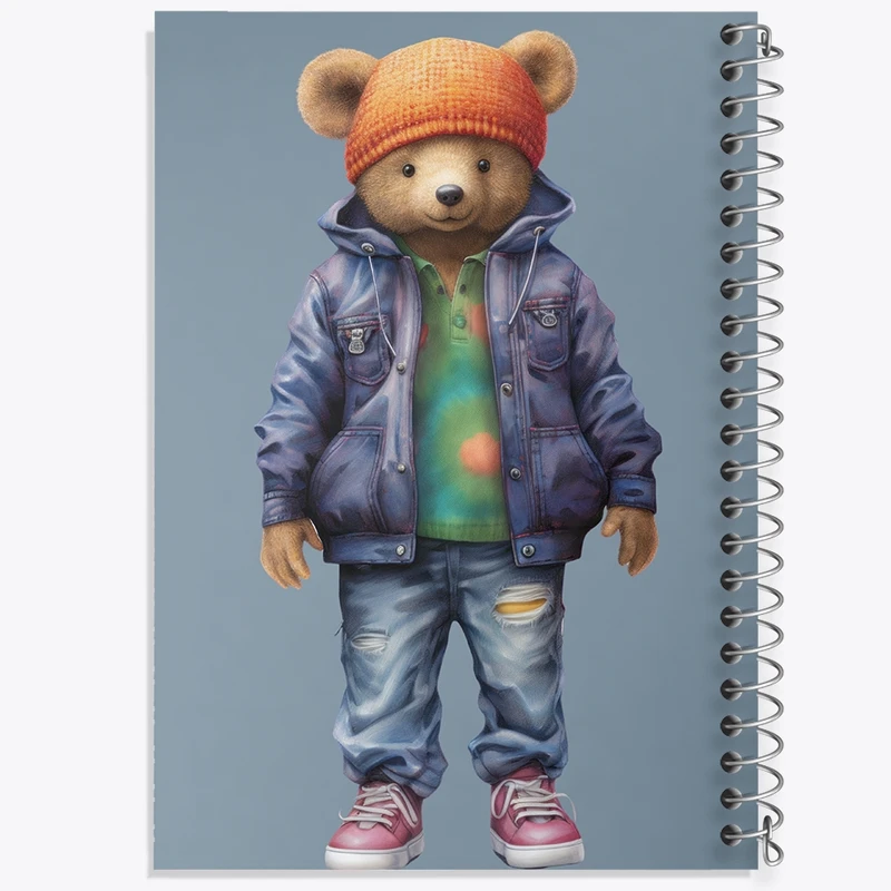 دفتر لیست خرید 50 برگ خندالو طرح خرس کد F2591