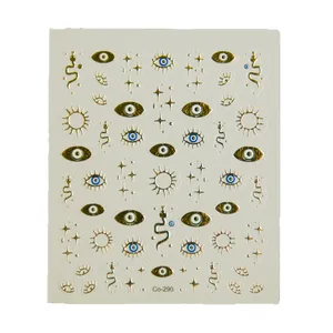 برچسب لنز ناخن مدل چشم نظر کد Co-290