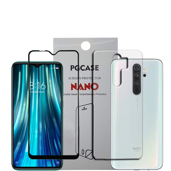 محافظ صفحه نمایش سرامیکی مدل Star Max مناسب برای گوشی موبایل شیائومی Redmi Note 8 Pro به همراه محافظ پشت گوشی