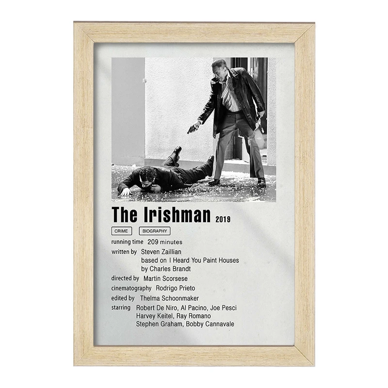 تابلو خندالو مدل مرد ایرلندی (The Irishman) کد F11917