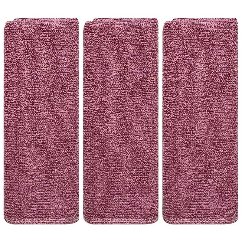 دستمال آشپزخانه بی تی مدل میکروفایبر کد 25x25Pu3 بسته 3 عددی