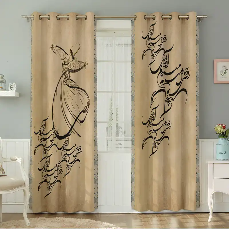 پرده نیروانا طرح مدرن مدل مخمل کد 8997 سایز 140×280 سانتی متر