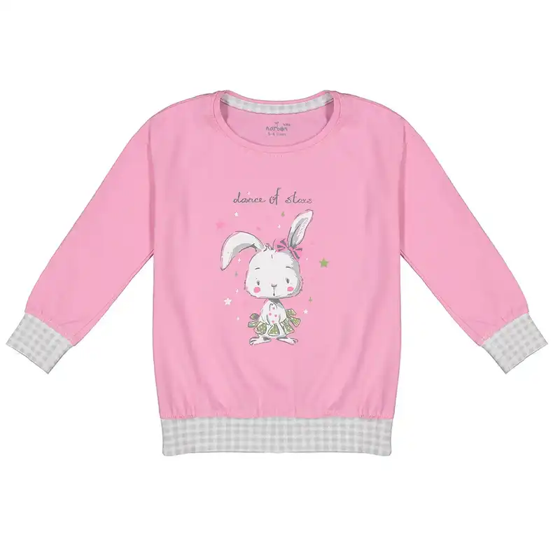 ست سویشرت و شلوار دخترانه مدل MMDS- AT4210