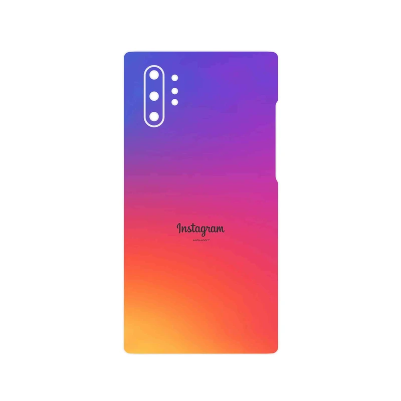 برچسب پوششی ماهوت مدل Instagram مناسب برای گوشی موبایل سامسونگ Galaxy Note 10 Plus