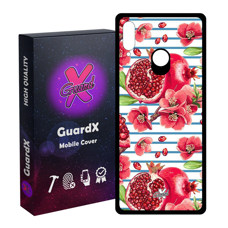 کاور گارد ایکس طرح انار مدل Glass10396 مناسب برای گوشی موبایل هوآوی P Smart 2019 / آنر 10 Lite