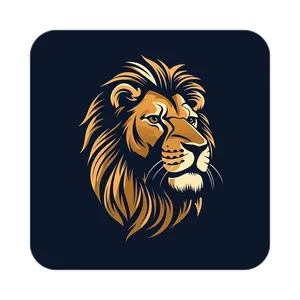 زیر لیوانی کاکتی طرح شیر مدل mp24098