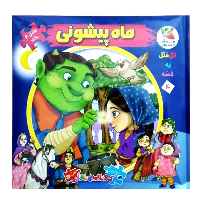 کتاب پازل ماه پیشونی اثر مهدی مردانی انتشارات سایه گستر