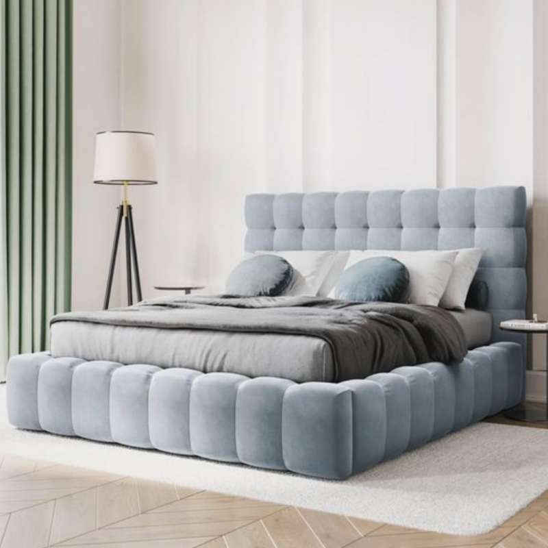 تخت خواب دونفره مدل چمن آرا سایز 180×200 سانتی متر تخت خواب دونفره مدل چمن آرا سایز 180×200 سانتی متر