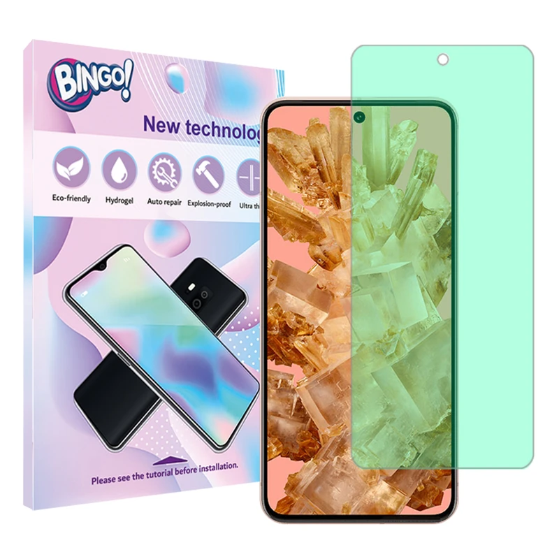 محافظ صفحه نمایش گرین لایت بینگو مدل Tough مناسب برای گوشی موبایل گوگل Pixel 8