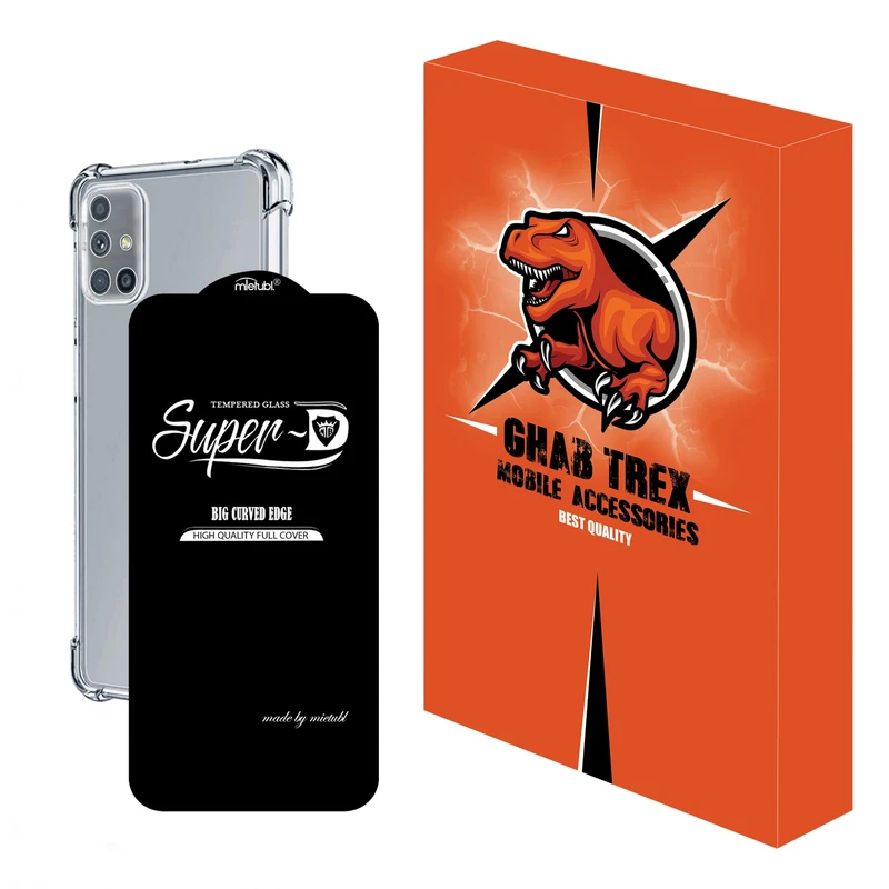 کاور قاب تی رکس مدل 2SDJ مناسب برای گوشی موبایل سامسونگ Galaxy A71 به همراه محافظ صفحه نمایش