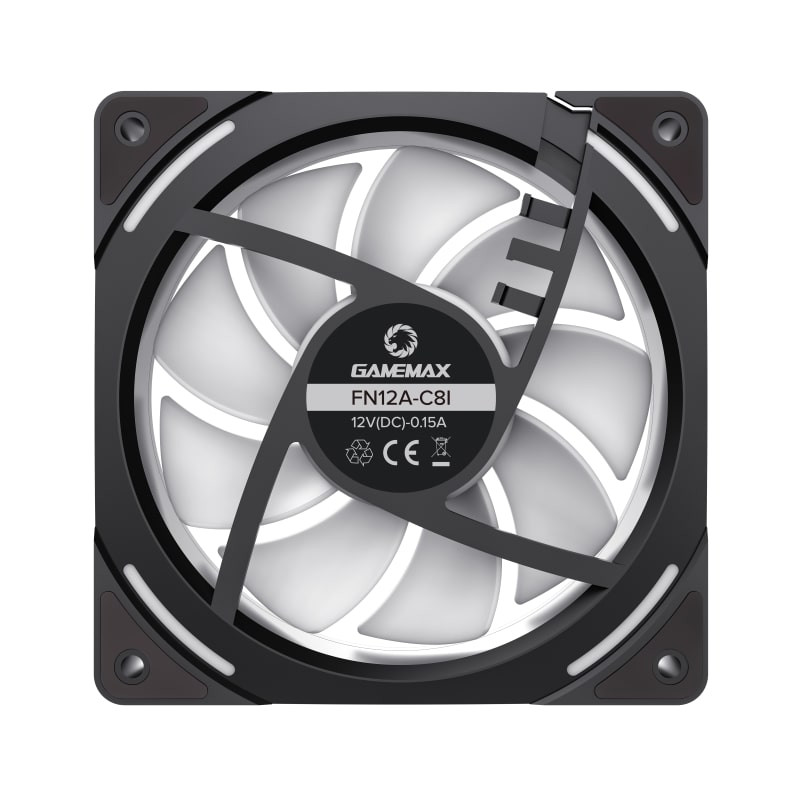 فن کیس گیم مکس مدل FN12A C8I