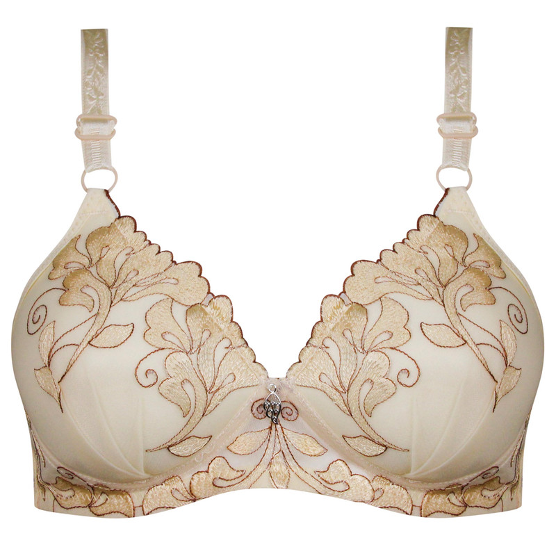 سوتین زنانه بدون فنر مدل 5269-A19 رنگ کرم