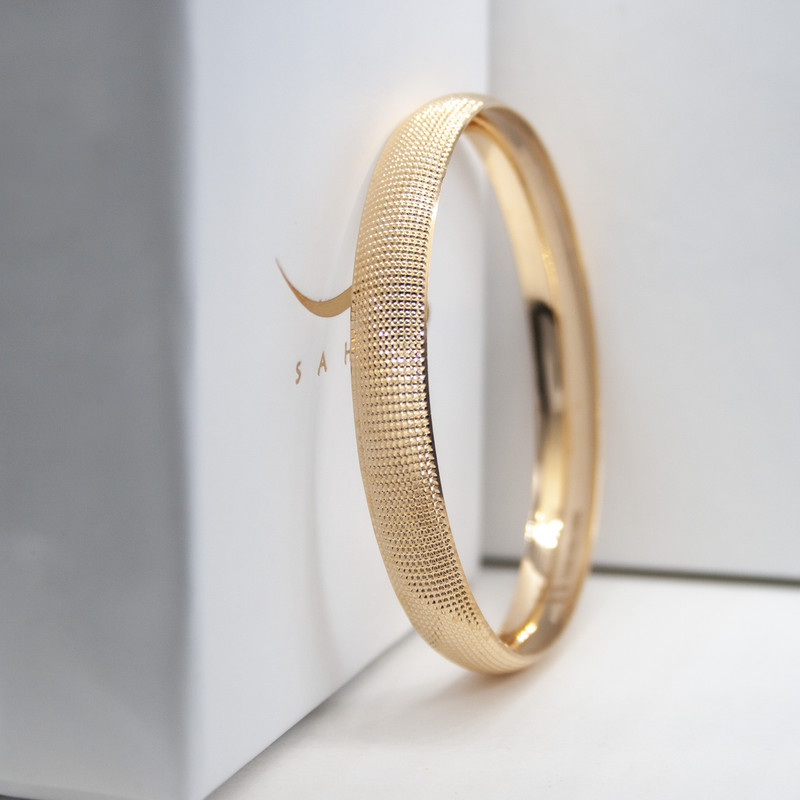 النگو طلا 18 عیار زنانه سهی مدل VB61-3