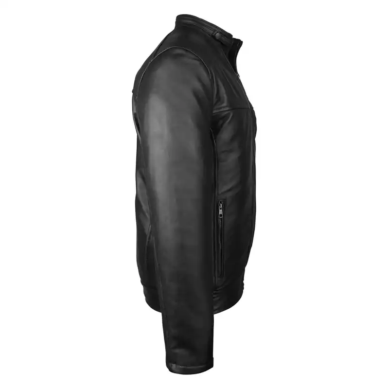 کت چرم مردانه مدل آریسان ساده