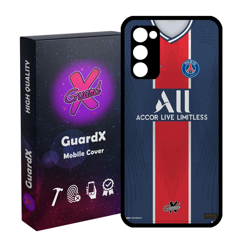 کاور گارد ایکس طرح PSG مدل Glass10255 مناسب برای گوشی موبایل سامسونگ Galaxy S20 FE