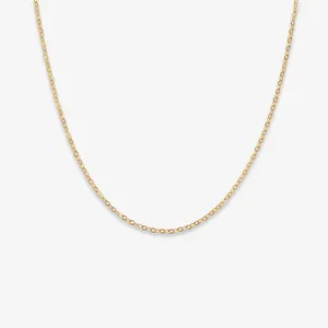 زنجیر حلقه‌ای (فلامینگو) طلا 18 عیار زنانه مصلحی گلد مدل 513