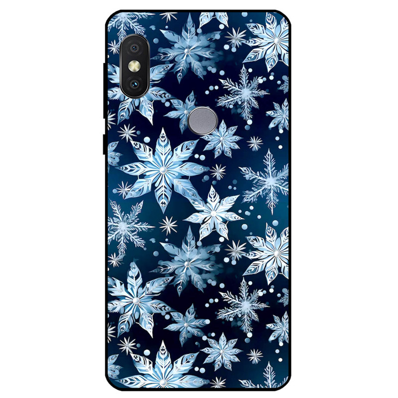 کاور مگافون طرح برف مدل 2824 مناسب برای گوشی موبایل شیائومی Redmi Note 5 / Note 5 Pro 