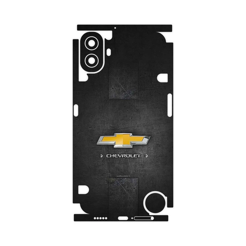 برچسب پوششی ماهوت مدل CHEVROLET_Logo-FullSkin مناسب برای گوشی موبایل ناتینگ CMF Phone 1