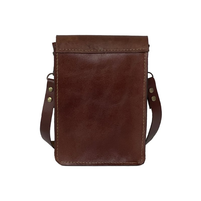 کیف دوشی دست دوز زنانه مدل قلم زنی