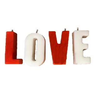 شمع مدل LOVE  کد 215