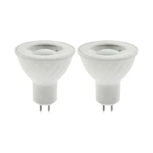 لامپ هالوژن ال ای دی 7 وات زانیس مدل سوزنی لنزی پایه MR16 بسته 2 عددی