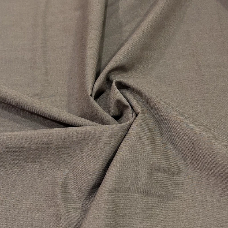 پارچه لباس عرض 1.5 متر مدل تترون رنگ شکلاتی