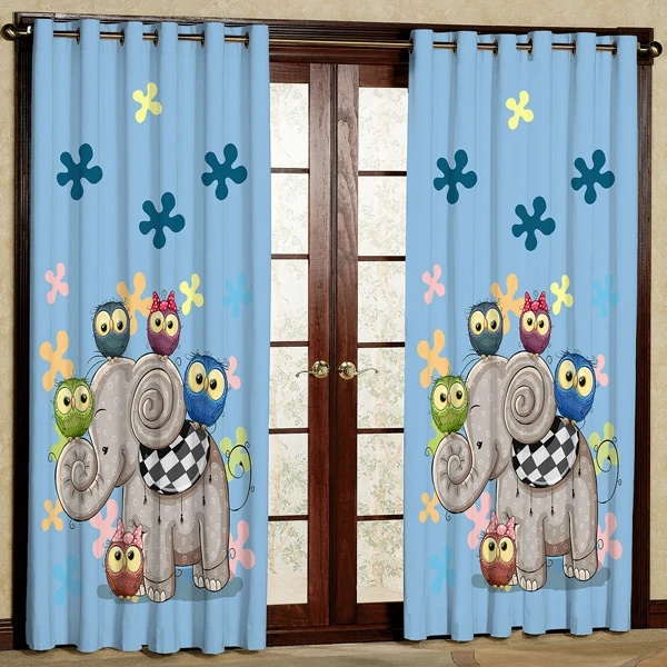 پرده مدل مخمل پانچی کد 7704 سایز 280x140 سانتی متر