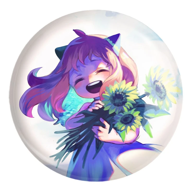 پیکسل خندالو طرح انیا انیمه اسپای ایکس فمیلی Spy X Family کد 22209 مدل بزرگ