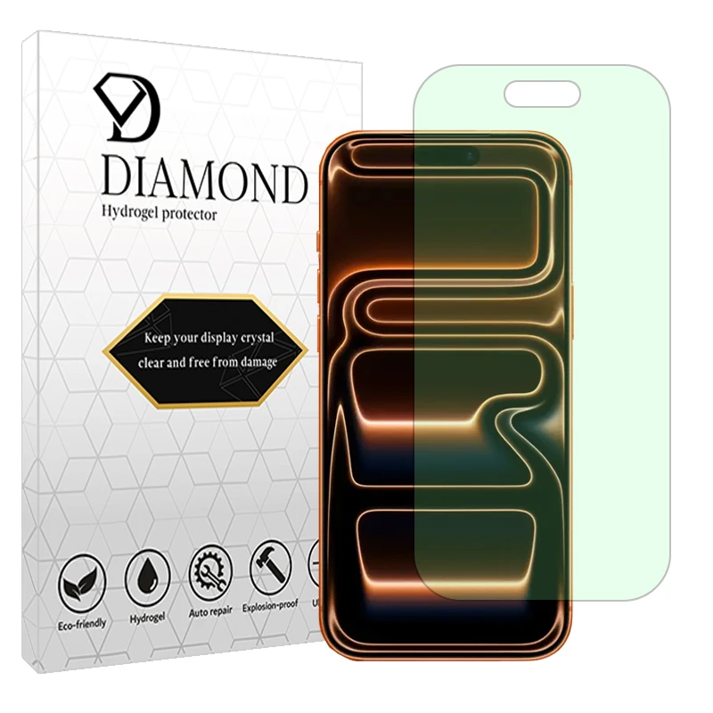 محافظ صفحه نمایش گرین لایت دیاموند مدل Eye Care مناسب برای گوشی موبایل اپل iPhone 17 Pro Max