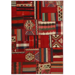 کلاژ گلیم دستبافت سه و نیم متری کد 486880