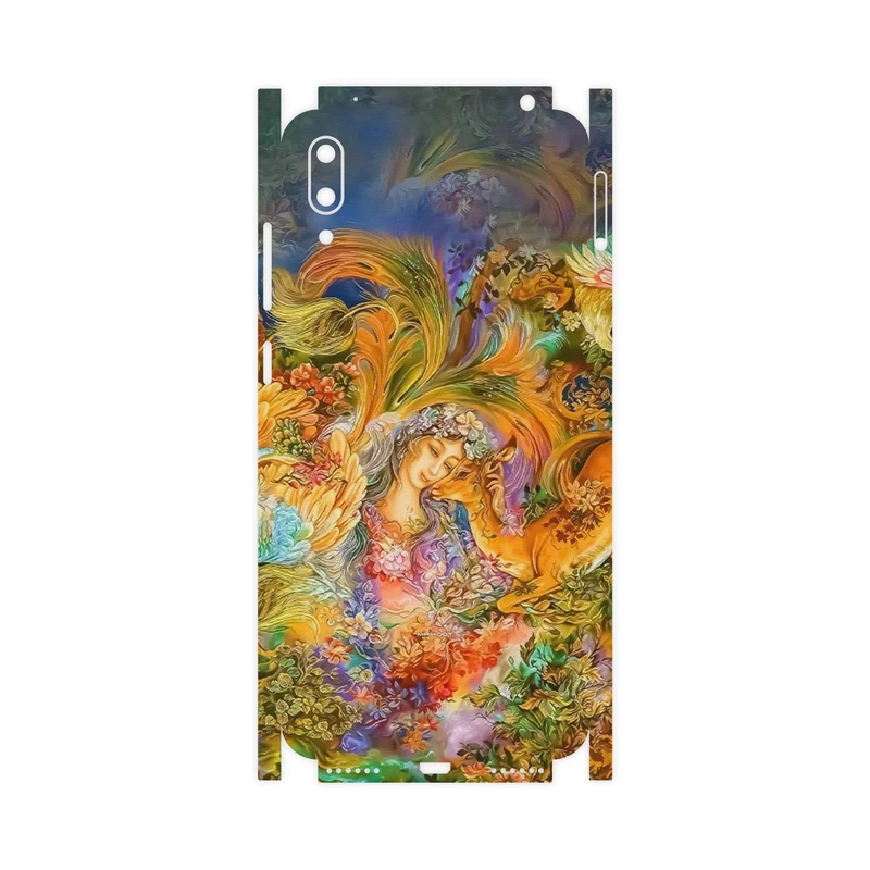 برچسب پوششی ماهوت مدل Persian miniature 3-FullSkin مناسب برای گوشی موبایل هوآوی Y7 Pro 2019