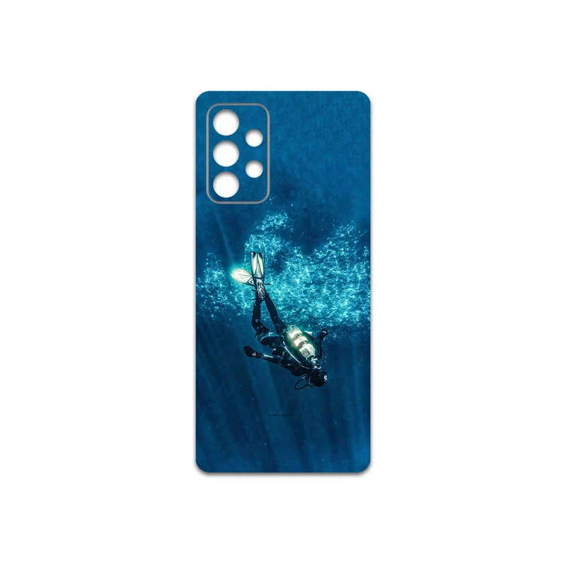 برچسب پوششی ماهوت مدل Scuba-Diving مناسب برای گوشی موبایل سامسونگ Galaxy A52s 5G