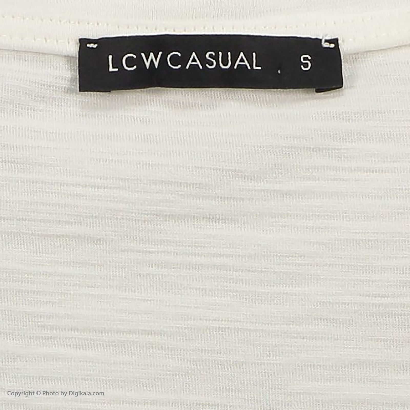 تی شرت زنانه ال سی وایکیکی مدل S262744Z8-EEW-ECRU -  - 6