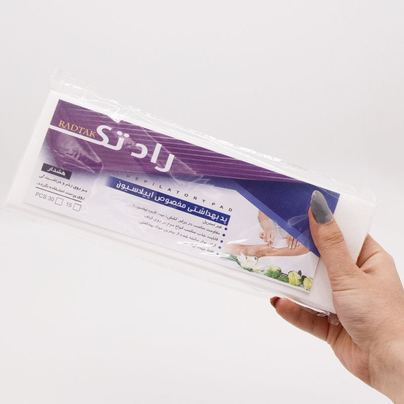 پد اپیلاسیون راد تک مدل 01 بسته 30 عددی