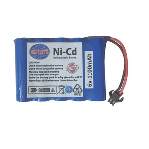 باتری ماشین کنترلی آرسی تویز مدل ماشین کنترلی RCT-6v-1100-SM به همراه سوکت SM دوپین